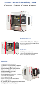 LEYO vmc 1060 3-5axis makine merkezi cnc işleme merkezi işleme merkezi