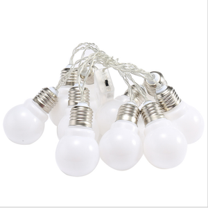 Multicolor <strong>LED</strong> <strong>String</strong> <strong>Light</strong> for Outdoor Camping Christmas &amp; Other Festivals Holiday Globe Ball Bulb <strong>String</strong> Lighting - Product Image 2