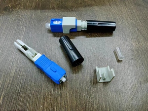 FTTH optik fiber SC APC ortak Logo ücretsiz hızlı bağlayıcı hızlı bağlayıcı - Product Image 4