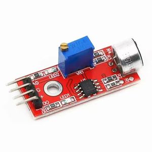 KY-037オーディオセンサーモジュールMAX4466 MAX9814スイッチ検出ホイッスルスイッチマイクアンプサウンドコントロール付きArduino用 - Product Image 4