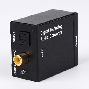 <strong>Digital</strong> to Analog <strong>Audio</strong> Converter Optical Fiber Coaxial <strong>RCA</strong> 3.5mm Amplifier Decoder Signal to Analog Stereo Adapter R/L - Product Image 4