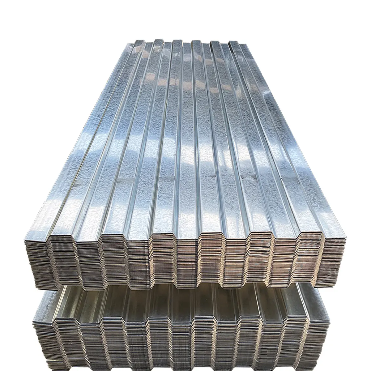 Prix tôle de toiture en zinc 4x8 tôle ondulée galvanisée plaques d'acier inoxydable en acier galvanisé 7 jours revêtues galvanisées