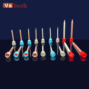 Cartucce adesive per siringhe con ugello di miscelazione statico in resina epossidica a 16 elementi 1:1 50ml B 2:1 plastica per iniezione MB3216D punta del miscelatore - Product Image 2