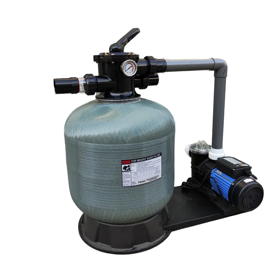 Система фильтрации воды для бассейна, песочный фильтр и насос для эффективной очистки воды