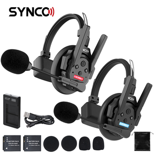 SYNCO Xtalk XPro serie 2.4G sistema di interfono senza fili gratis riduzione del rumore auricolare per filmmmaking & trasmissione televisiva - Product Image 1