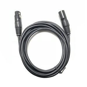 XRL M-F ses kablosu Metal montaj tipi OEM kırmızı ve mavi renk hoparlör kablosu 3 çekirdekli XLR fiş kablosu erkek erkek multimedya projektörü - Product Image 5