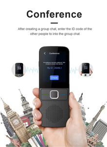 Traduttore vocale portatile 137 lingue Online traduttore intelligente in lingua istantanea Offline T10 - Product Image 6