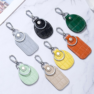 Ychon批发真皮钥匙扣水滴造型保护套门禁卡盖钥匙扣吊坠装饰 - Product Image 1