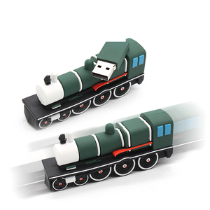 2D PVC USB 2.0 3.0定制橡胶USB定制形状USB闪存驱动器 - Product Image 6