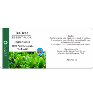 Özel etiket özelleştirmek 1/3 oz MELALEUCA ALTERNIFOLIA uçucu yağ cilt bakımı 10ml çay ağacı yağı - Product Image 3
