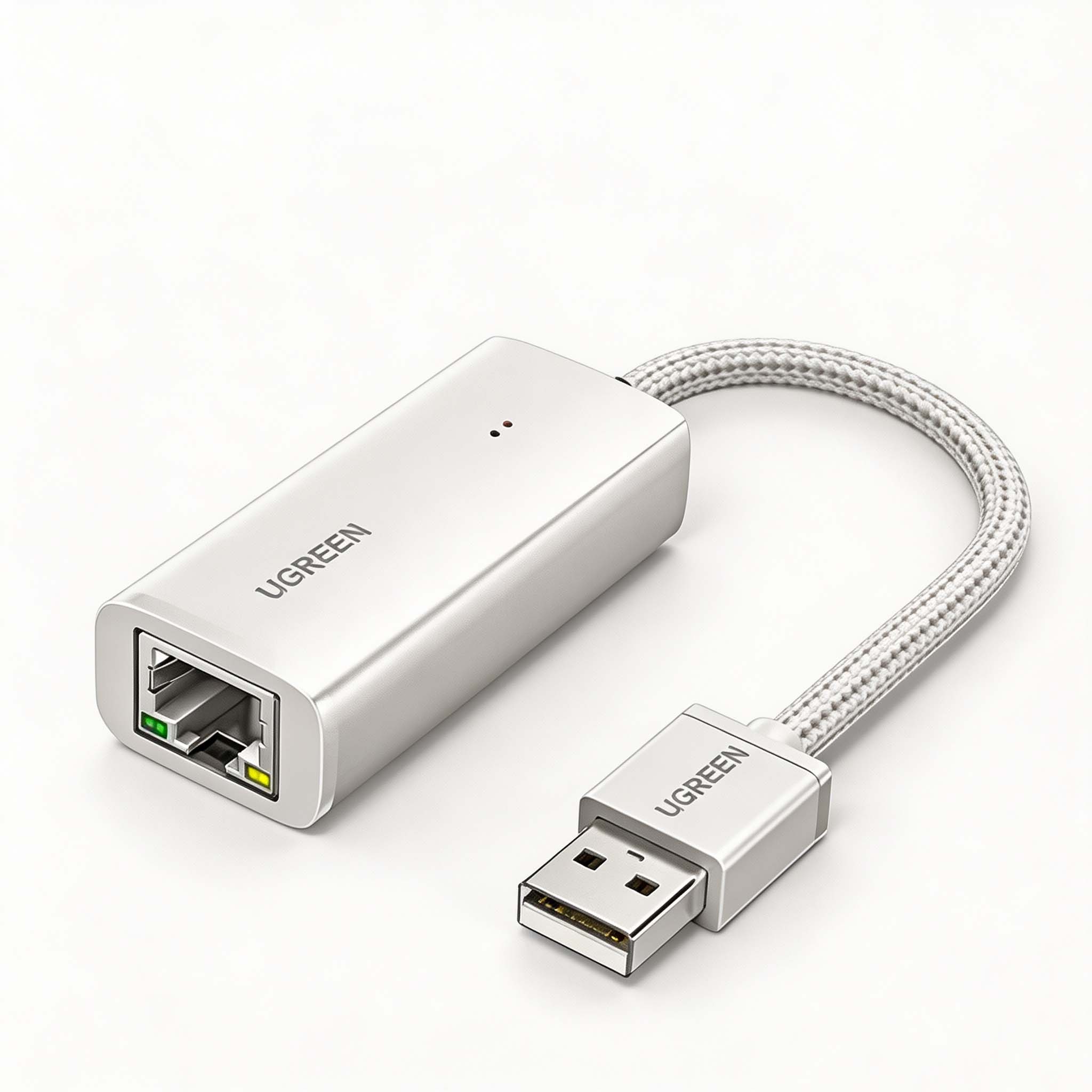 Blanc (adaptateur Ethernet Gigabit USB3.0 15639)
