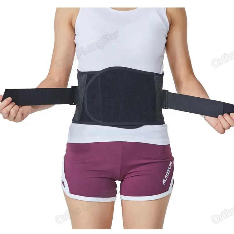 Cinturón de espalda baja transpirable para aliviar el dolor, Protector Lumbar