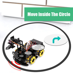 Kompatibel mit Arduino Fernbedienung McNamu Rad Ultraschall Hindernis vermeidung und Verfolgung Roboter Auto Kit