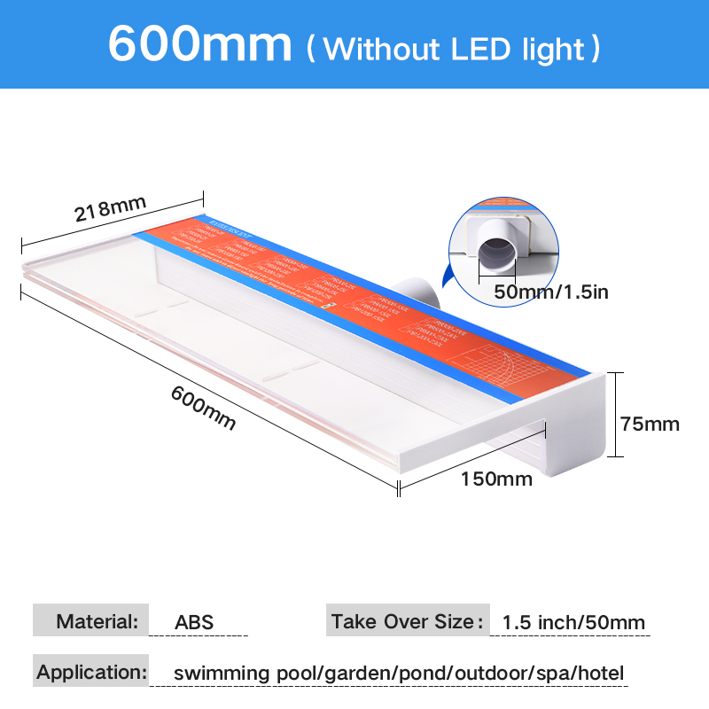 600 mm sin LED