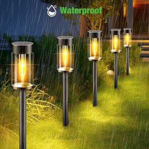 Waterproof Courtyard Lamp Outdoor Landscape Decorative Lawn Lamp Good Desgin Durable Using Solar Pathway Light - Product Image 3