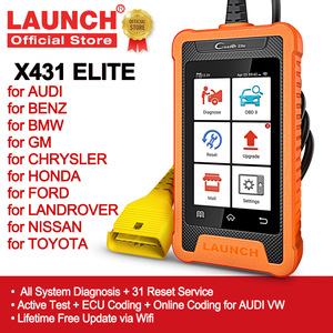 OBD-Anschluss X431Elite Original Creader Elite-Diagnose scanner für AUDI BENZ BMW GM Full System Engine Analyzer 1 Jahr