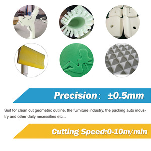Schaum maschine Hochwertige CNC-Doppel blatts chneide maschine mit leistungs starkem Grafik programmierungs-und Steuerungs system - Product Image 3