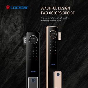 Locstar Automatic Mortise Set Smart Door Lock Wifi With 3d Face Recognition Finger <strong>Print</strong> and <strong>Keys</strong> - Product Image 2