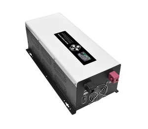 Pure Sine Wave Power <strong>Inverter</strong> Charger DC to AC Output Converter with LCD Display, Off-grid Low Frequency Solar