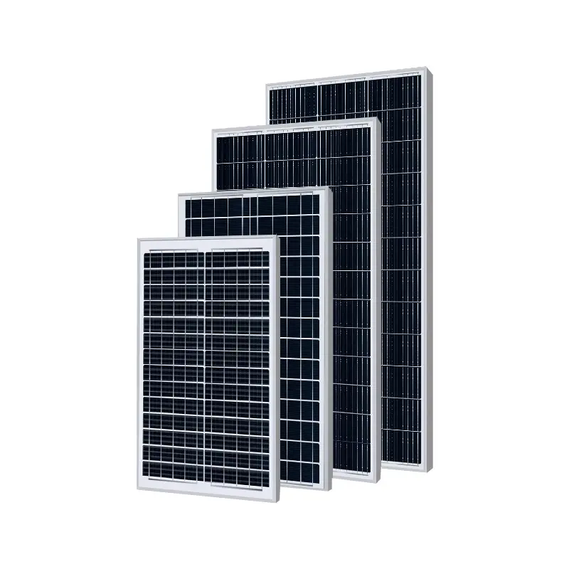 تقنية جديدة ألواح طاقة شمسية أحادية نصف خلية بقدرة 50 وات 80 وات 100 وات 200 وات 260 وات ألواح كهرضوئية بأسعار معقولة