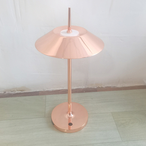 Modern Gold LED Table Lamp Dimmable <strong>Function</strong> Rechargeable Touch <strong>Sensor</strong> Wireless Desk <strong>Light</strong> Bar Restaurant Coffee Living Room - Product Image 4