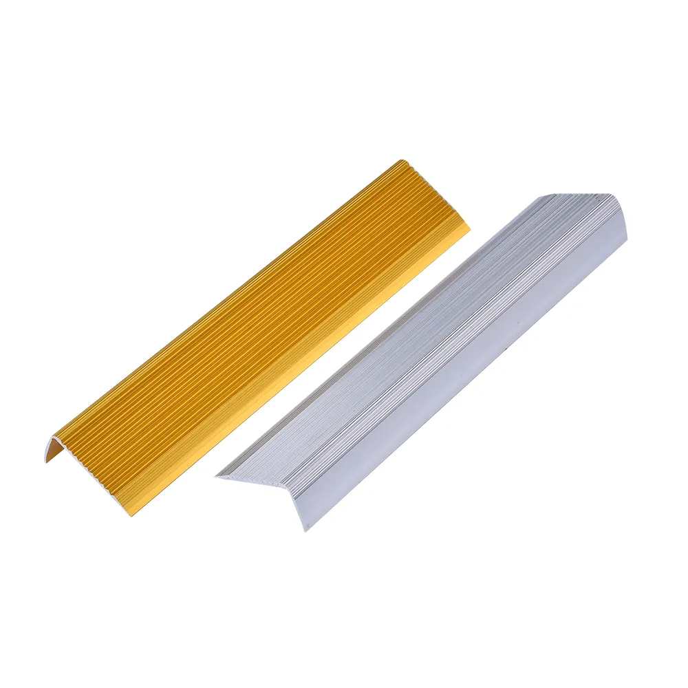 Hot sale Stair Step Edging Protector Decorative Strip Non-Slip Aluminum Stair Nosing Transition Seal Strip