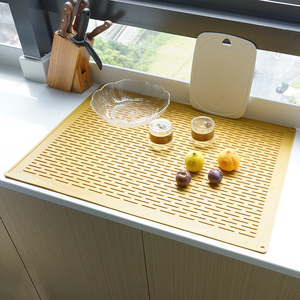 多功能碗碟杯排水垫餐桌餐盘碗碟杯干燥垫排水垫 - Product Image 6