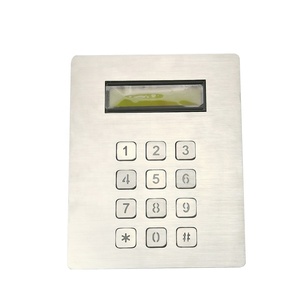new arrive stainless steel I2C 3X4 layout metal <strong>keyboard</strong> with <strong>lcd</strong> display - Product Image 3