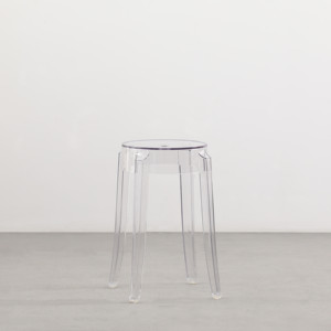 Chaise En plastique nhà máy giá bán buôn hiện đại Acrylic nhà bếp ăn uống PC trong suốt ma Phân - Product Image 2