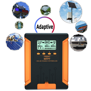 新型智能12V 24V 36V 48v太阳能电池板充电器调节器40a 60a 80a 100a 120a amp MPPT太阳能充电控制器 - Product Image 4