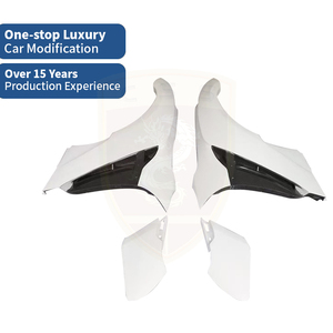 Estilo do carro Kit Corpo Vari para Nissan GTR R35 Car Bumper Assembly Saias Lado Spoiler Alta Capuz Fender Flares <span class=keywords><strong>Bodykit</strong></span> Largo - Product Image 4