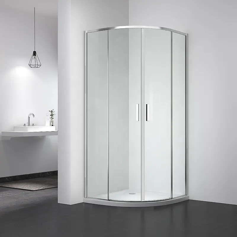 Cabine doccia per bagno a vapore funzionali per interni economici con bagno con porta scorrevole