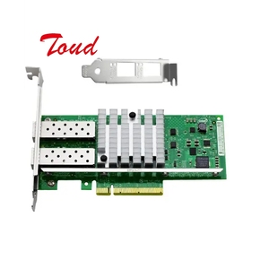 10ギガビットデュアルポートSFP + ネットワークカードPCIe 2.0 X8チップセットX520-DA2、4g Wifiルーターモデムワイヤレスネットワークカード - Product Image 1