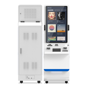 Multi Function Ticketing Kisok Interactive Self Service Card Dispenser Hotel Check in Kiosk Cash Recycler Machine With <strong>Software</strong> - Product Image 6