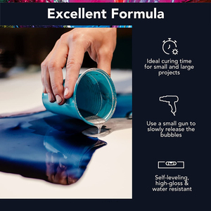 Fabrika toptan temizle reçine epoksi derin dökme epoksi reçine masa üstü için döküm - Product Image 5
