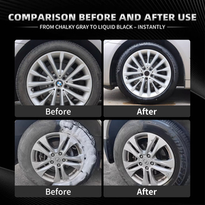 निजी लेबल टायर चमक तरल स्प्रे सफाई जंग हटाने वाली कार पहिया रिम स्प्रे ब्रेक क्लीनर स्प्रे टायर क्लीनर - Product Image 4