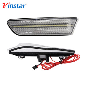 Vinstar 2022 şeffaf Lens 2 IN 1 beyaz ve Amber dinamik LED yan işaret lambaları DOT SAE Infiniti G35 Sedan tabanı 2003-2006 - Product Image 5
