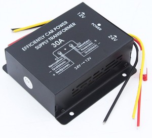 60A 50A 40A 30A 20A 10A DC Convertidores Entrada DC 24V Salida 12V Convertidores de potencia Eficiente Transformador de fuente de alimentación del automóvil - Product Image 3