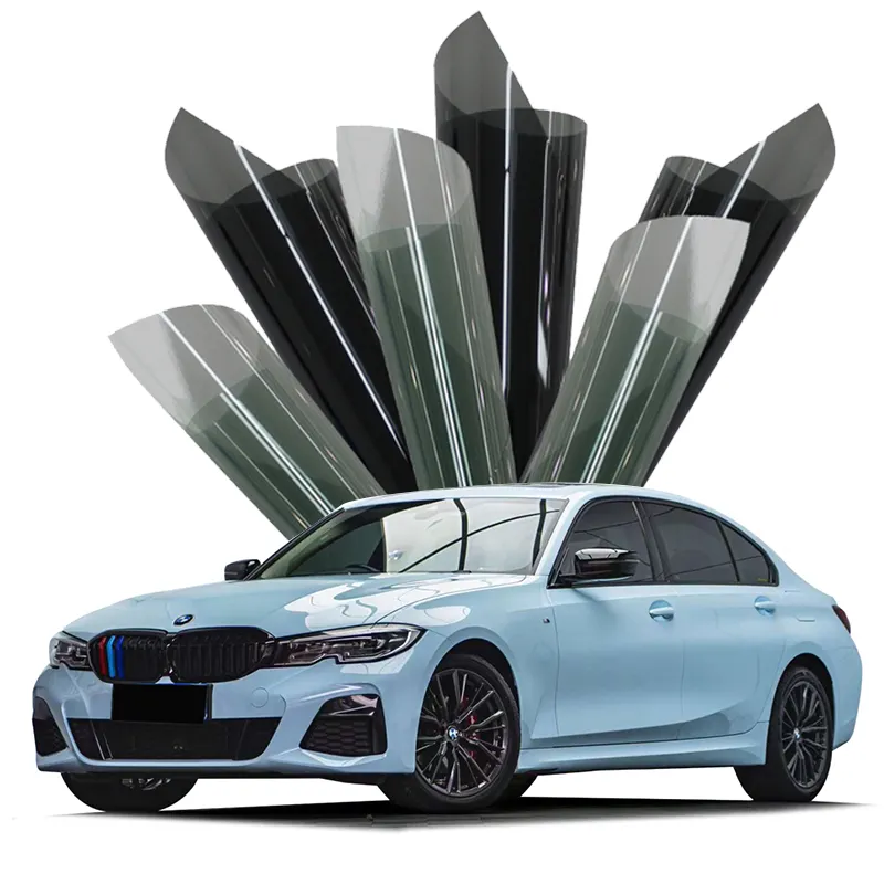 Vtl 70% פחמן צבועה חלונות המכונית ננו פחמן טל זכוכית סדרה ברורה חלון רכב עם בידוד חום