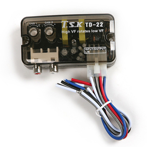 Fabricante convertidor de Audio 12V 2 canales altavoz de Audio de coche convertidor de nivel alto a bajo adaptador conector Puerto RCA Anti - Product Image 2