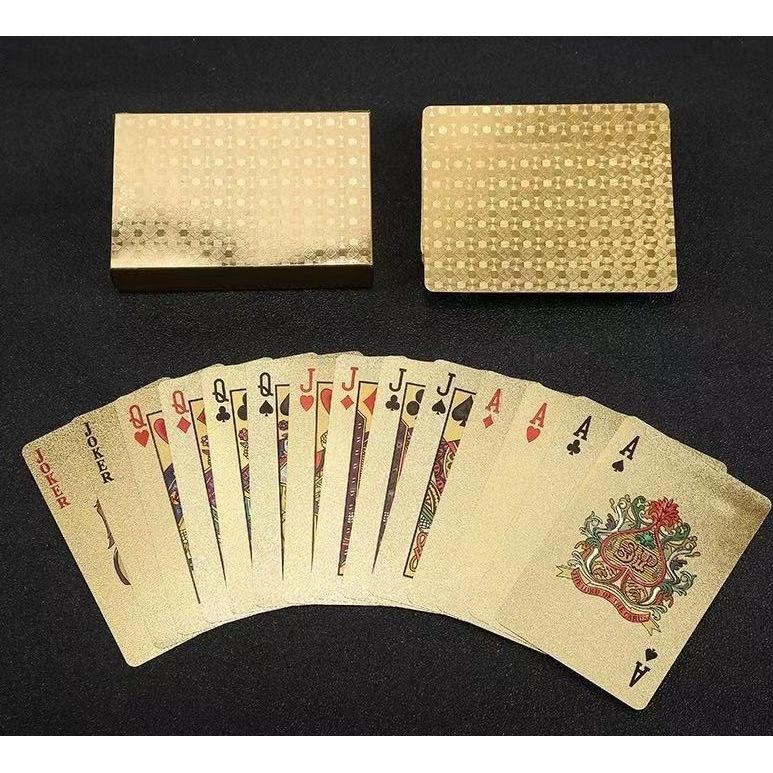 Motif à carreaux doré