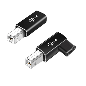 マルチデバイスサポート急速充電タイプCオスからUSB BメスアダプタコンバータタイプBコネクタ電気ピアノプリンタ用 - Product Image 1