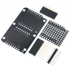 Breadboard Expansion Shield Pin Lithium battery/Double <strong>Socket</strong> Dual Base Shield For WeMos D1 Mini <strong>ESP8266</strong> Diy D1 Expansion board - Product Image 5