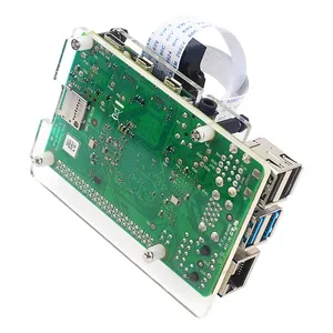<strong>Raspberry</strong> <strong>Pi</strong> HQ <strong>Camera</strong> Module Acrylic Case with Stand <strong>Raspberry</strong> <strong>Pi</strong> Cameras Tripod Bracket Easy to <strong>Install</strong> - Product Image 5