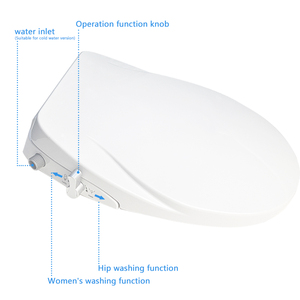 Modern Smart Toilet Seat Cover O-V-D-Type Non-Electric <strong>Bidet</strong> with Filter Easy-to-<strong>Use</strong> ABS Plastic Design for Bathroom Good Price - Product Image 3