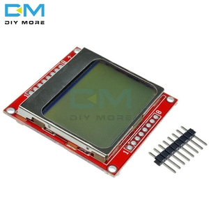 Diymore LCD-Anzeige modul Weiß/Blau Hintergrund beleuchtung 84*48 84x48 für Arduino für Nokia 5110 LCD-Modul