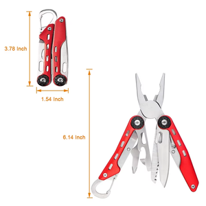 Xách tay thép không gỉ EDC đa-công cụ cho cắm trại ngoài trời <span class=keywords><strong>mini</strong></span> công cụ tự làm với đa chức năng OEM tùy biến hỗ trợ - Product Image 2