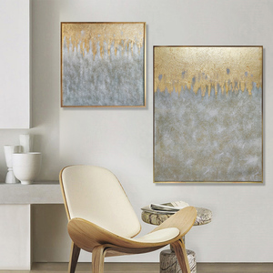 Cuadros de arte nórdico abstracto para decoración del hogar, pinturas al óleo para pared de la sala de estar