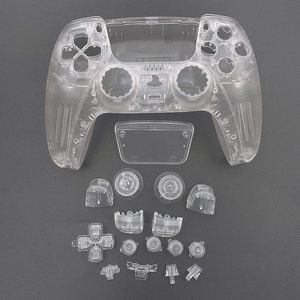 PS5 <strong>Controller</strong> <strong>Shell</strong> Transparent Replacement <strong>Shell</strong> for PS5 <strong>Controller</strong> DIY <strong>Case</strong> Replacement With Crystal Joystick Caps - Product Image 2