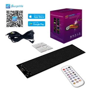 Occhi 9616 LED per camion pannello matrice a LED programmabile Display a LED morbido schermo a LED flessibile segno LED Surplife APP controllabile - Product Image 1